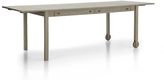 Thumbnail for your product : Crate & Barrel Brookline Grey Dining Table with Storage