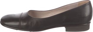 Chanel Vintage Interlocking CC Logo Flats