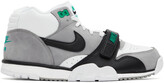Thumbnail for your product : Nike White Air Trainer 1 High-Top Sneakers