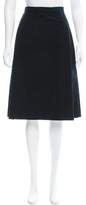 Thumbnail for your product : Atlantique Ascoli Knee-Length Wrap Skirt w/ Tags