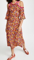 Thumbnail for your product : Marni Floral Cold Shoulder Dress