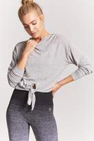 Thumbnail for your product : Forever 21 Active Tie-Front Top