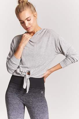 Forever 21 Active Tie-Front Top