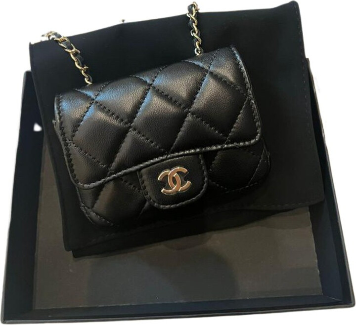 Chanel Wallet On Chain Timeless/Classique leather crossbody bag - ShopStyle