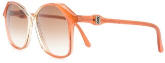 Yves Saint Laurent Pre-Owned Oversized Frames Sunglasses