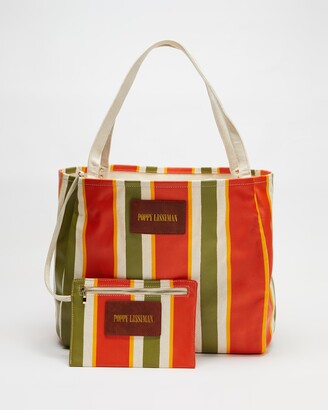 Poppy Lissiman Women's Red Tote Bags - Polanco Tote - Size One Size at The Iconic