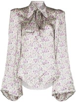 Thumbnail for your product : The Vampire's Wife Liberty floral print blouse