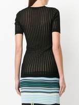 Thumbnail for your product : Diesel Black Gold ribbed knit T-shirt