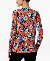 Thumbnail for your product : August Silk Printed Cardigan