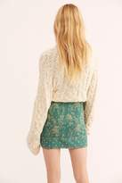 Thumbnail for your product : That's A Wrap Printed Mini Skirt