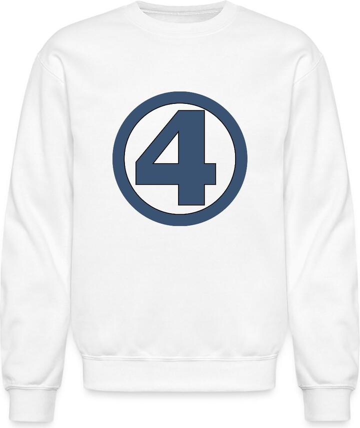 Spreadshirt Four Logo | 4 Halloween Costume Crewneck Sweatshirt