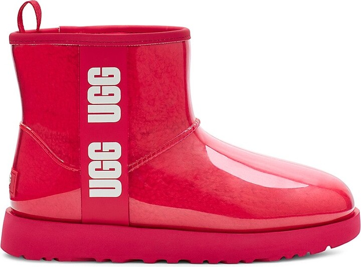 shearling rain boots