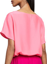 Thumbnail for your product : Neiman Marcus Short-Sleeve Cocoon Tee