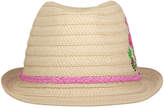 Thumbnail for your product : George Flamingo Embroidered Trilby Hat
