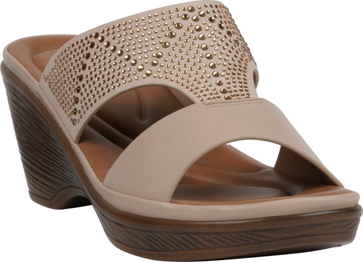 GC Shoes Everi Wedge Sandal