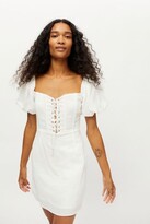 Thumbnail for your product : Kiss The Sky Cupid Lace-Up Mini Dress