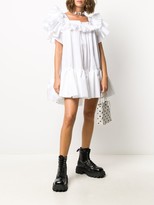 Thumbnail for your product : Loulou Ruffled Tiered Mini Dress