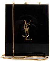 Thumbnail for your product : Saint Laurent Limited Edition Black Plexiglass Tuxedo Minaudiere (Authentic Pre-Owned)