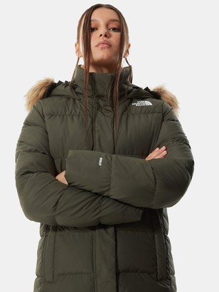 north face khaki parka