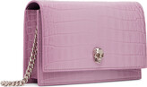 Thumbnail for your product : Alexander McQueen Pink Small Skull Bag