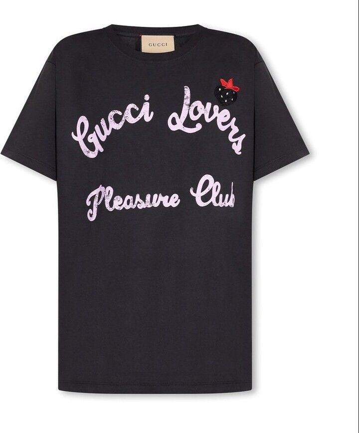 Gucci Mad Cookies Print Cotton Jersey T-shirt In White