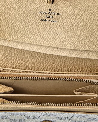 Louis Vuitton Pre-loved Damier Azur Pochette Cles