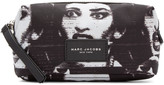Thumbnail for your product : Marc Jacobs Black & White Maria Callas Biker Cosmetics Case