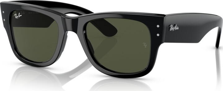 Ray-Ban Unisex Mega Wayfarer Low Bridge Fit Sunglasses RB0840SF