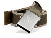 Thumbnail for your product : Prada Bicolor Webbed Logo Belt