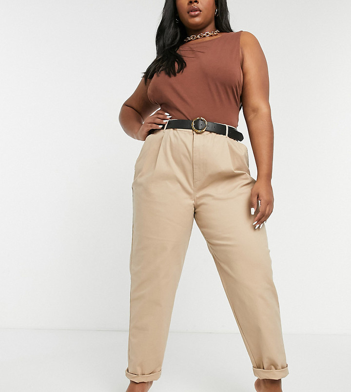 plus size smart trousers