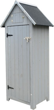 CaneCreations Outdoor Wooden Storage Shed For Gardening Essentials, 29.4\