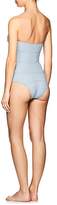 Thumbnail for your product : Lisa Marie Fernandez Women's Poppy Denim-Effect Cotton-Blend One-Piece Swimsuit - Blue