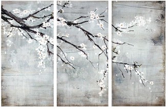 Arthouse Blossom Willow Tree 3 Piece Canvas Wall Art - ShopStyle