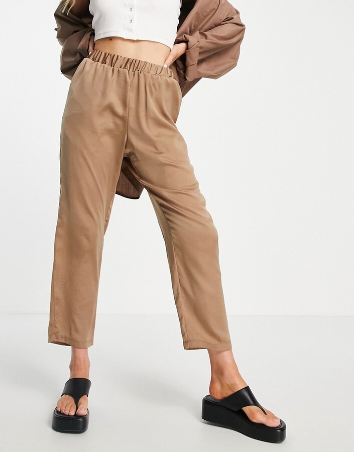 ASOS Brown Women's Pants | Shop the world's largest collection of fashion |  ShopStyle