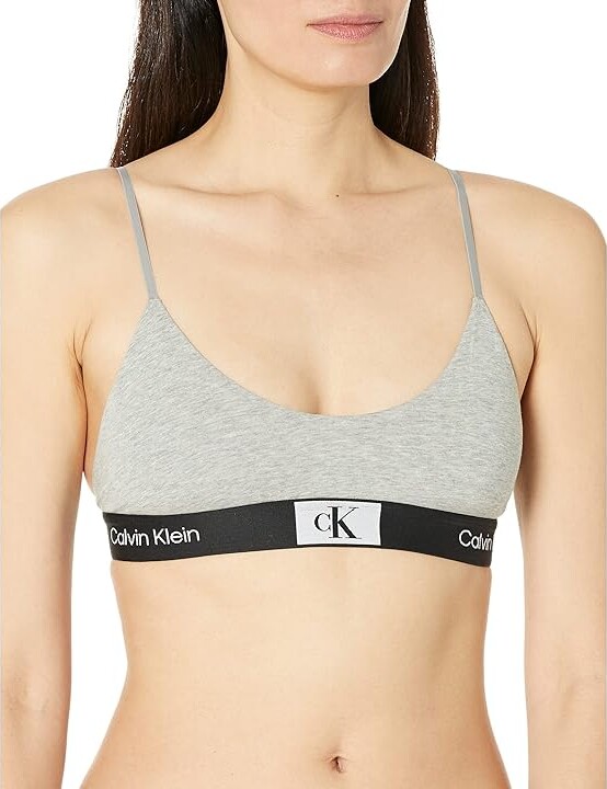 vermijden vier keer audit Calvin Klein Underwear Women's Gray Bras | ShopStyle