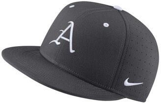 Nike Arkansas Razorbacks Aerobill True Fitted Baseball Cap - ShopStyle Hats