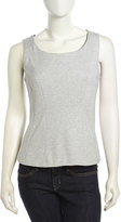 Thumbnail for your product : philosophy Sleeveless Flared High-Low Top, Silver Heather