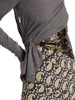 Thumbnail for your product : Altuzarra Belinda Gathered Metallic Mini Dress