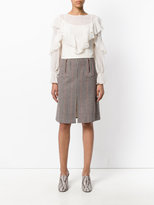 Thumbnail for your product : See by Chloe herringbone pencil skirt