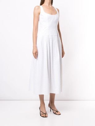 ANNA QUAN Giselle perforated dress