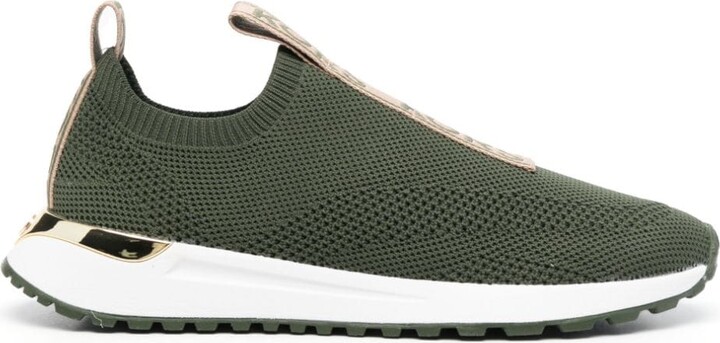 Michael Kors Bodie logo-tape slip-on sneakers ShopStyle