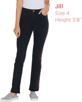 Thumbnail for your product : Logo by Lori Goldstein Baby Boot Color Denim Jean with Grosgrain Trim