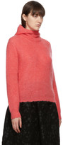 Thumbnail for your product : Comme des Garcons Pink Mohair Hoodie