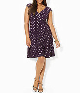 Thumbnail for your product : Lauren Ralph Lauren Plus Dot-Print Dress