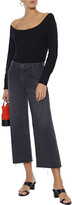 Thumbnail for your product : Simon Miller Cropped Mid-rise Wide-leg Jeans