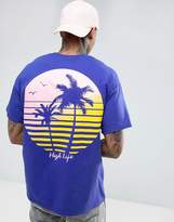 Thumbnail for your product : New Love Club Palm Tree Back Print T-Shirt