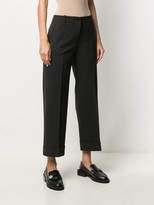 Thumbnail for your product : Alberto Biani Turn-Up Cuff Trousers