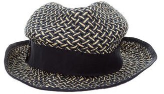 Tory Burch Straw Bucket Hat