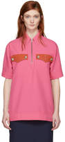 Calvin Klein 205W39NYC - Chemise à manches courtes rose Western Pocket