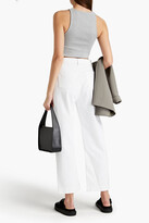 Thumbnail for your product : 3x1 Cropped high-rise straight-leg jeans